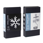 Snowflakes Tea Light Carousel Chime, Silver (9430763438367)