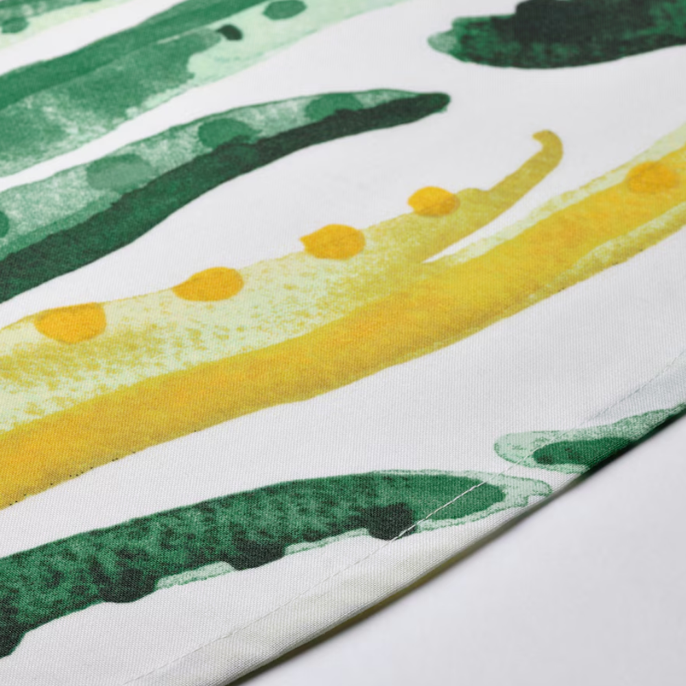 Ikea Nabbfisk Round Tablecloth, 140cm Nordic Chill