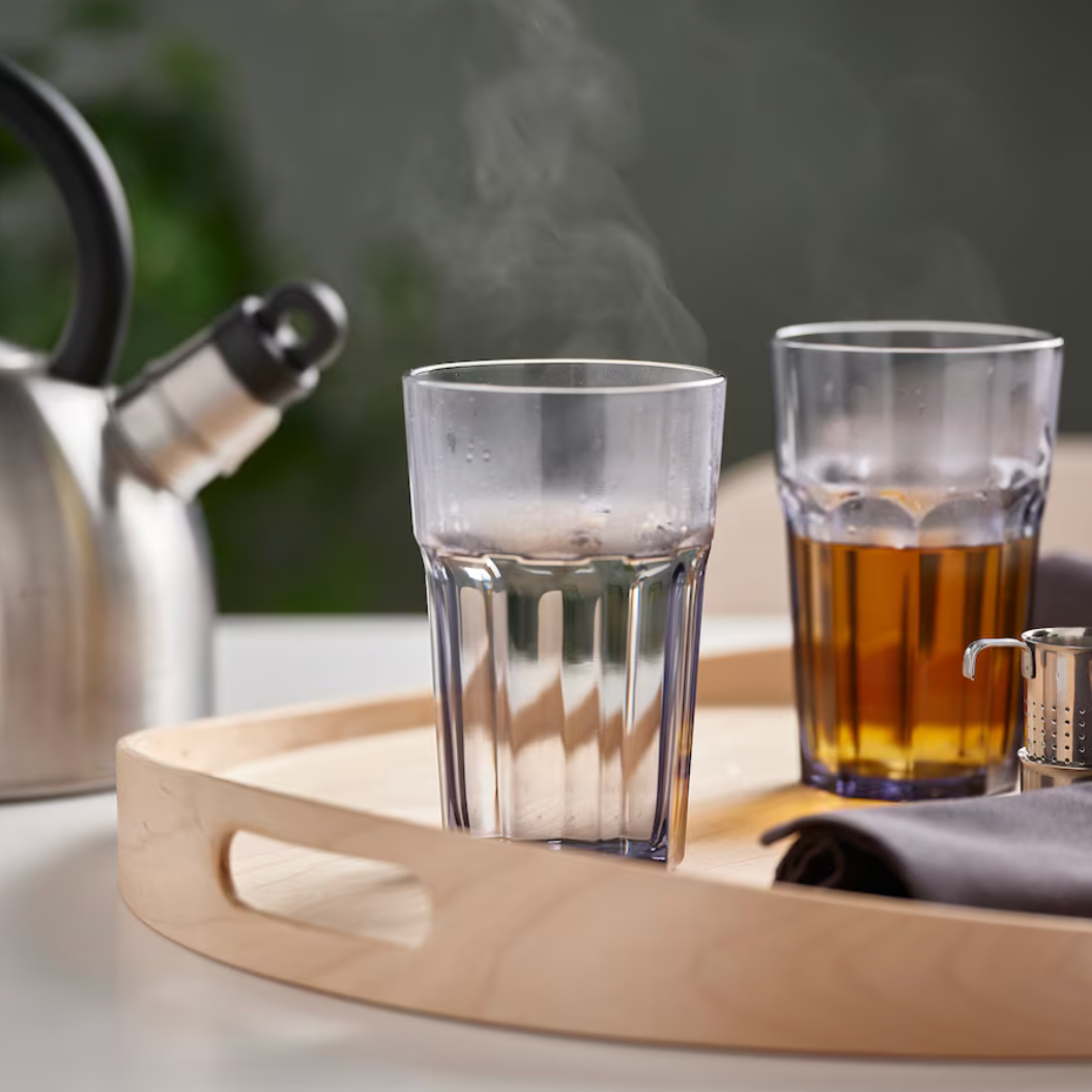 Ikea Pokal Drinking Glass 35cl, Light Purple (9495547773215)