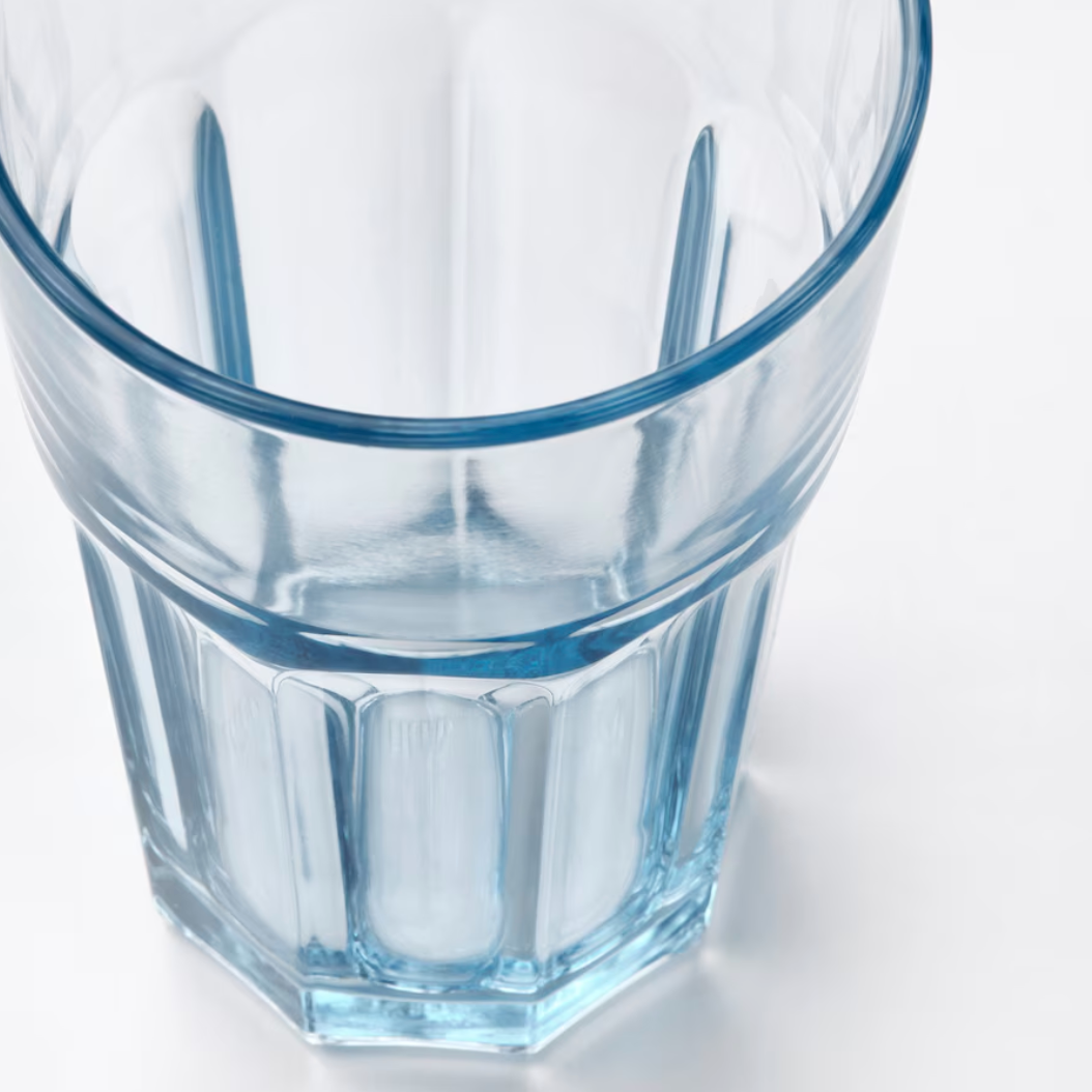 Ikea Pokal Drinking Glass 35cl, Light Blue (9495547445535)