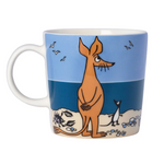 Moomin Mug by Arabia, Sniff Blue (9502991974687)
