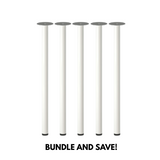 Ikea Adils Basic Pole Table Leg, 70cm, SET OF 5