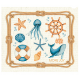 100% Biodegradable Dishcloth, Rope Sea