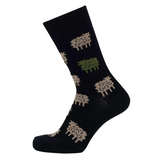 Sheep Merino Socks, Black