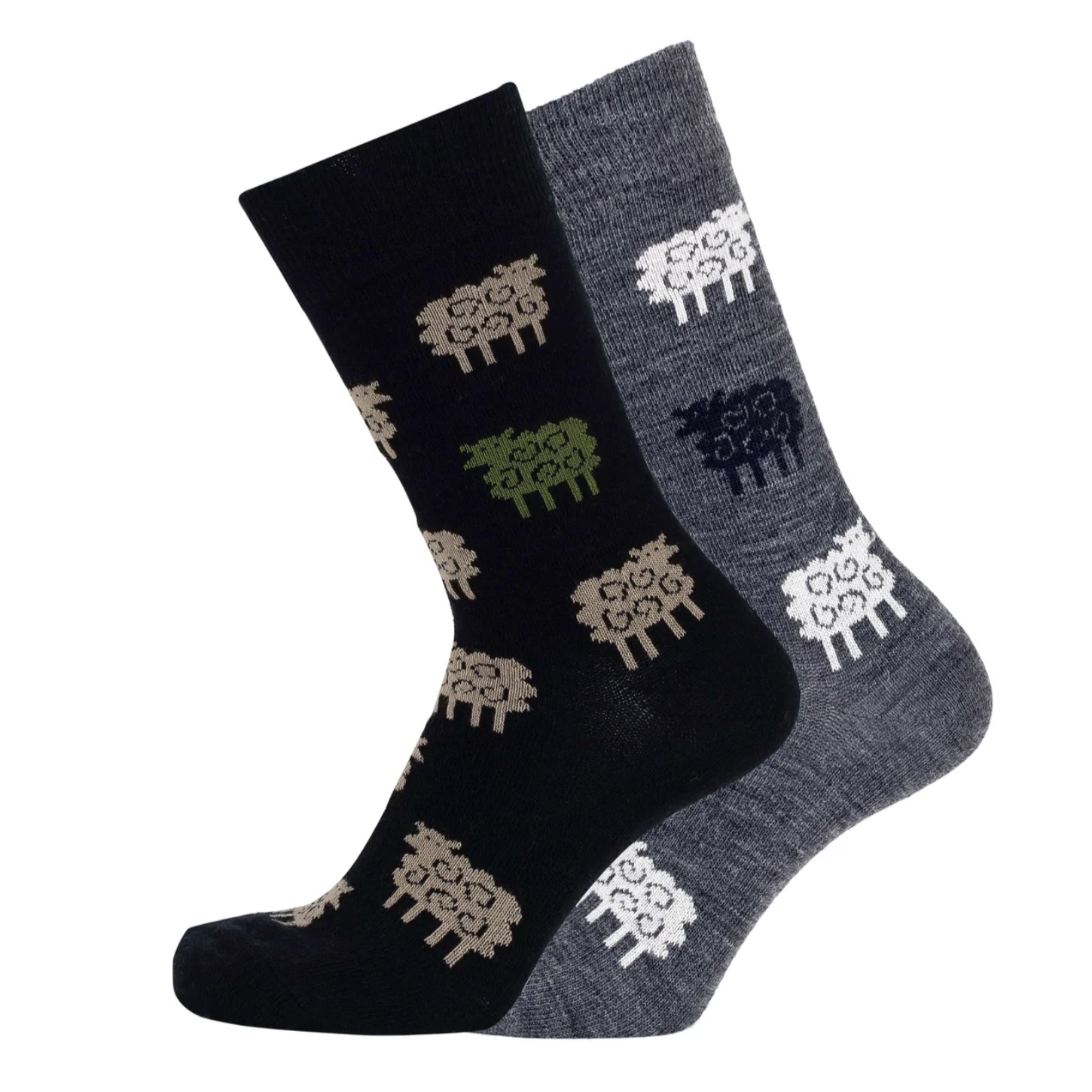Sheep Merino Socks, Anthracite (10186235085087)