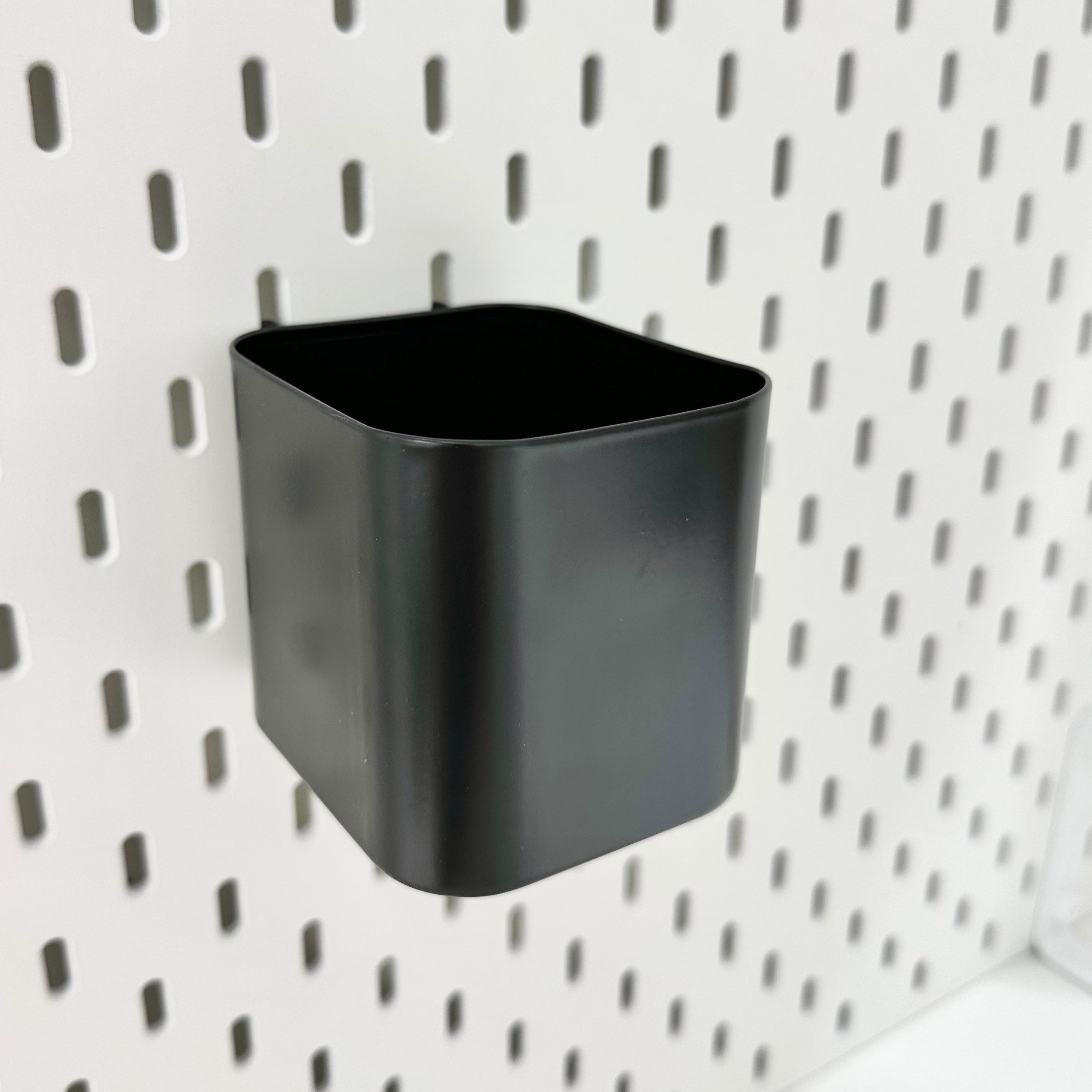Ikea Skadis Single Container, Black (9538820178207)