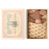 Maileg Sleepy Wakey Baby Mouse in Matchbox, Pink 2025
