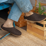 Glerups The Honey Rubber Slip On Chestnut
