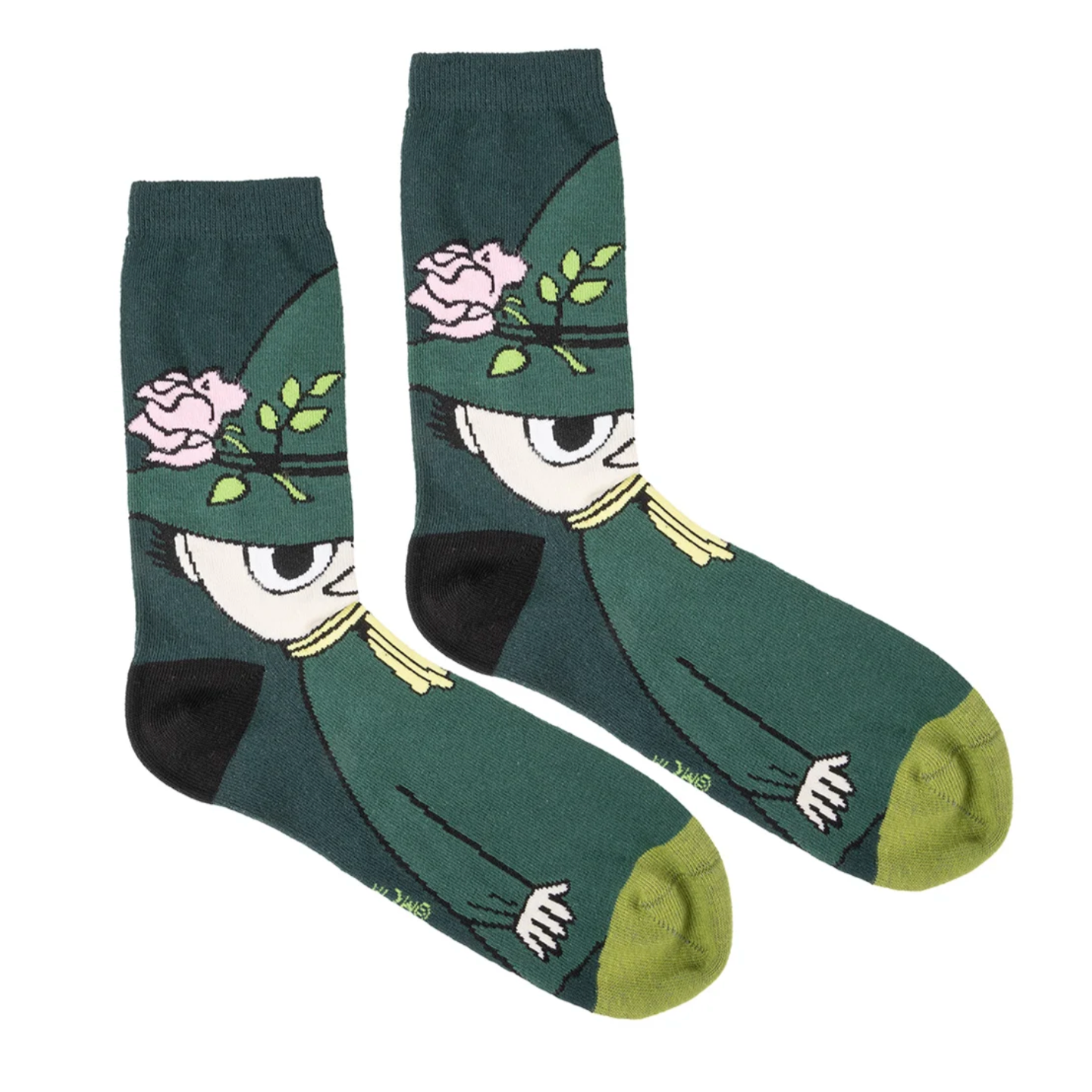 Snufkin Adults Socks, Green (10254129103135)