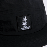 Moomin Snufkin Five Panel Retro Cap, Black (10241387462943)