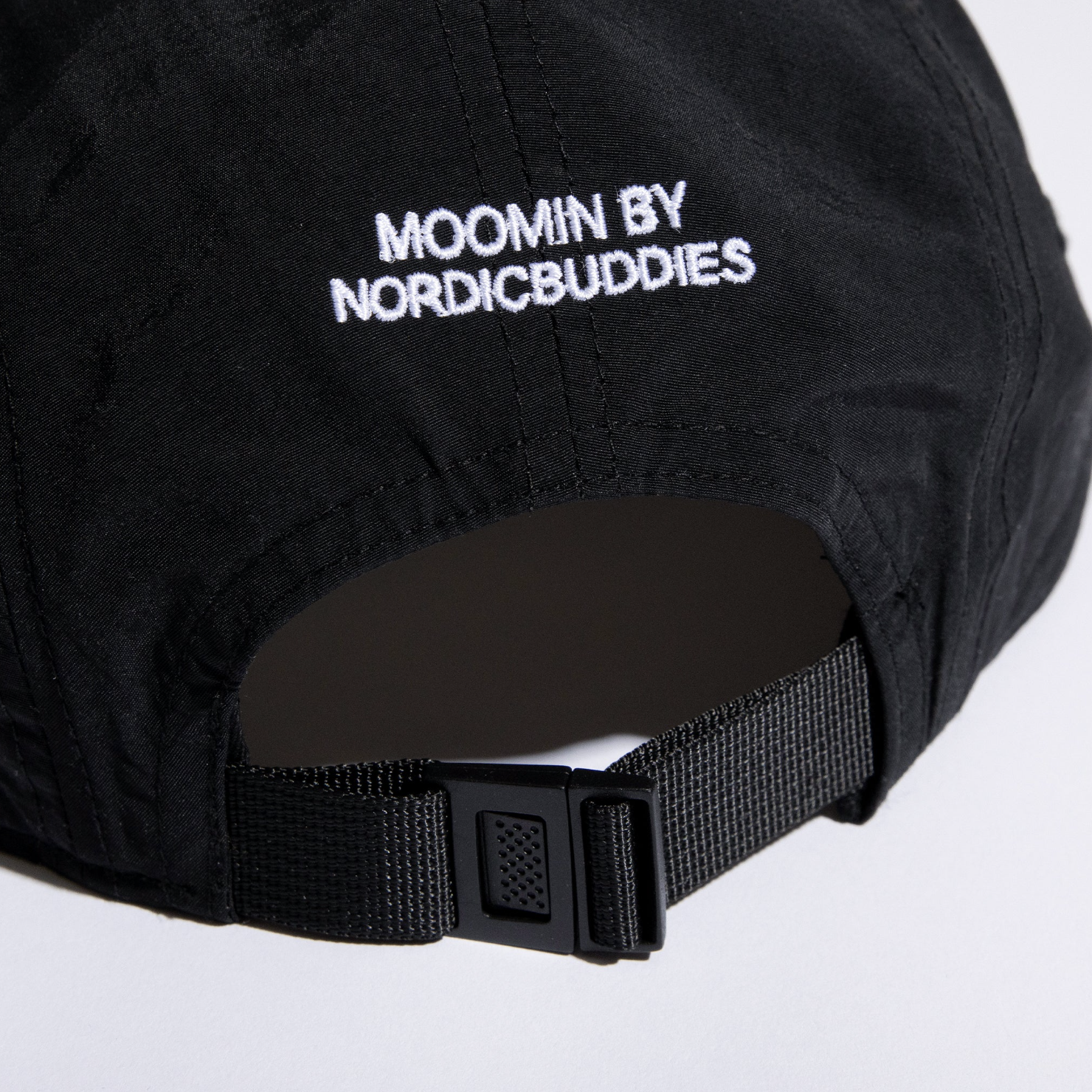 Moomin Snufkin Five Panel Retro Cap, Black (10241387462943)