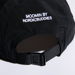 Moomin Snufkin Five Panel Retro Cap, Black (10241387462943)