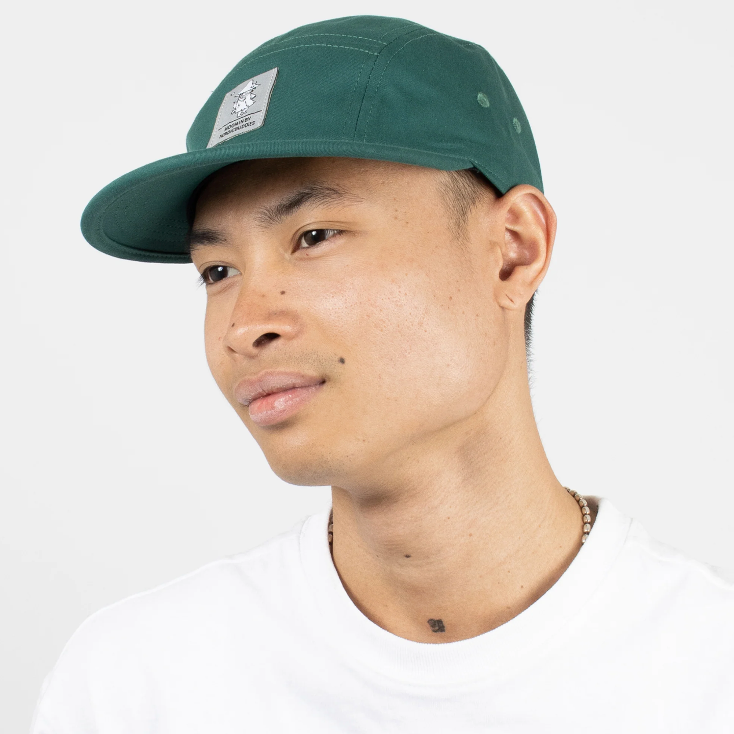 Moomin Snufkin Five Panel Cap, Green (8751582314783)