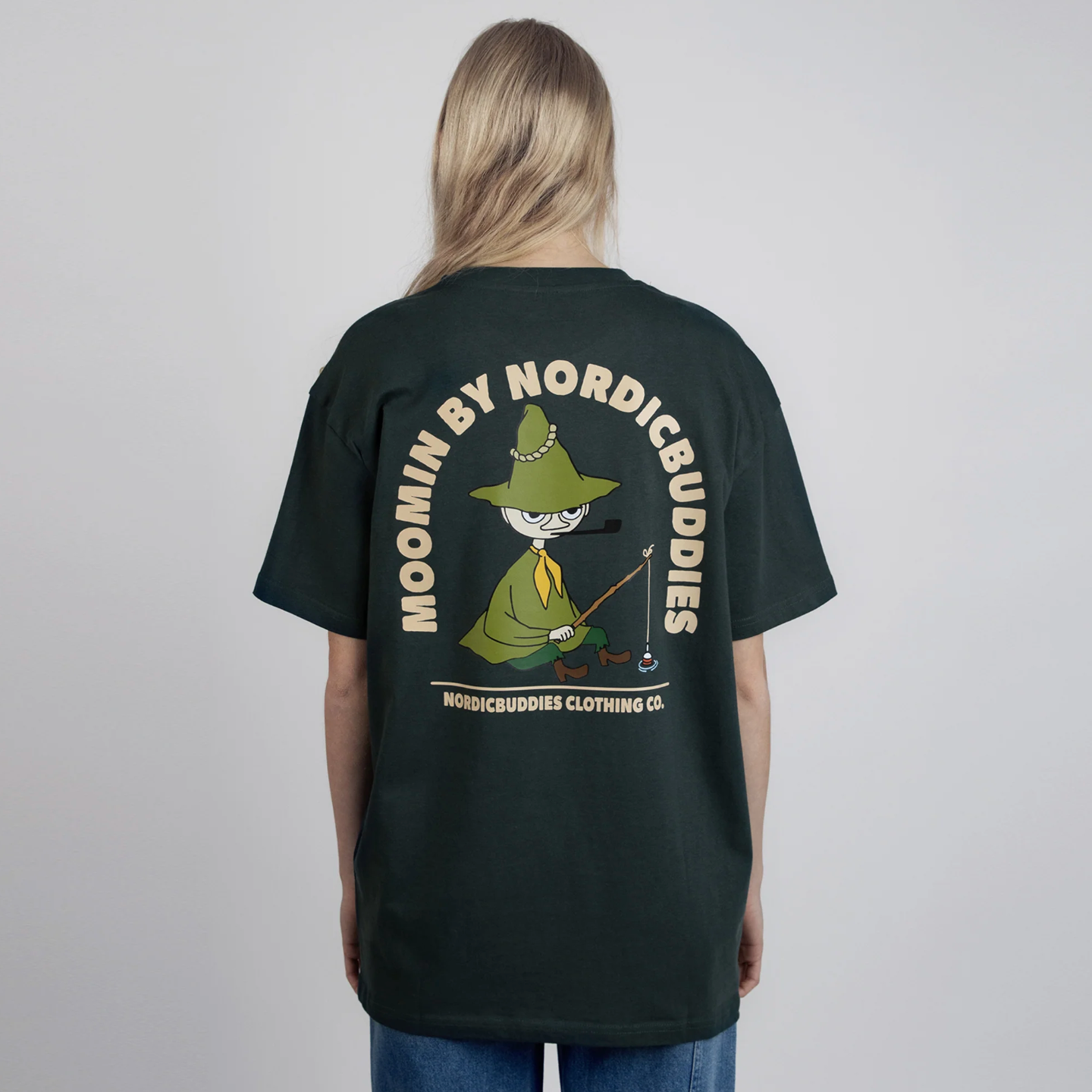 Moomin T-Shirt Heavy Snufkin Unisex, Green (10241107788063)