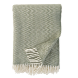 Klippan Sorbet 100% Wool Throw, Pistachio