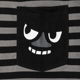 Moomin Men's Pyjamas Atte, Stinky Black / Grey