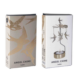 Swallow Tea Light Carousel Chime, Gold