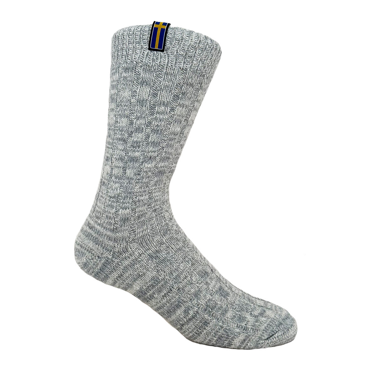 Sweden Mens Wool Socks 2-Pack Gift Box, Light Grey-Dark Grey (8326322389279)