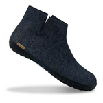 Glerups The Boot Denim - Black Rubber Sole (10140718596383)
