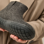 Glerups The Boot Charcoal - Black Rubber Sole (10140198109471)