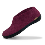 Glerups The Shoe Cranberry - Black Rubber Sole (10139313799455)