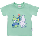 Moomin Troubadour Baby Top and Shorts Set, Mint-Blue (10262680895775)