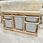 Ikea trofast Storage Bin, 42x30x36cm , Large (10180314792223)