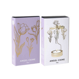 Tulip Tea Light Carousel Chime, Gold (10249578184991)