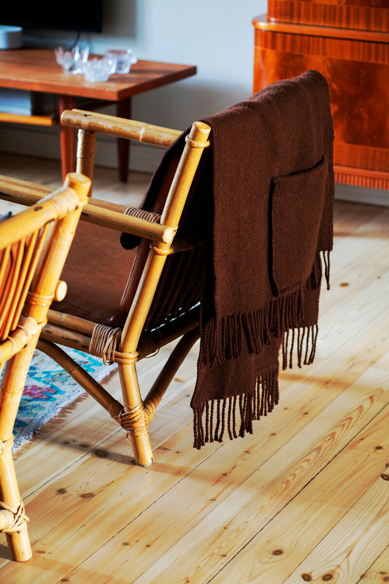 Uni Pocket Shawl 60x170cm, Chocolate (10152640184607)