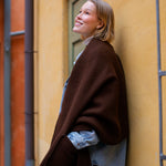 Uni Pocket Shawl 60x170cm, Chocolate (10152640184607)