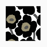 Marimekko Unikko Serviette 20-Pack, Small Black-White