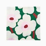 Marimekko Unikko Serviette 20-Pack, Small Dark Green