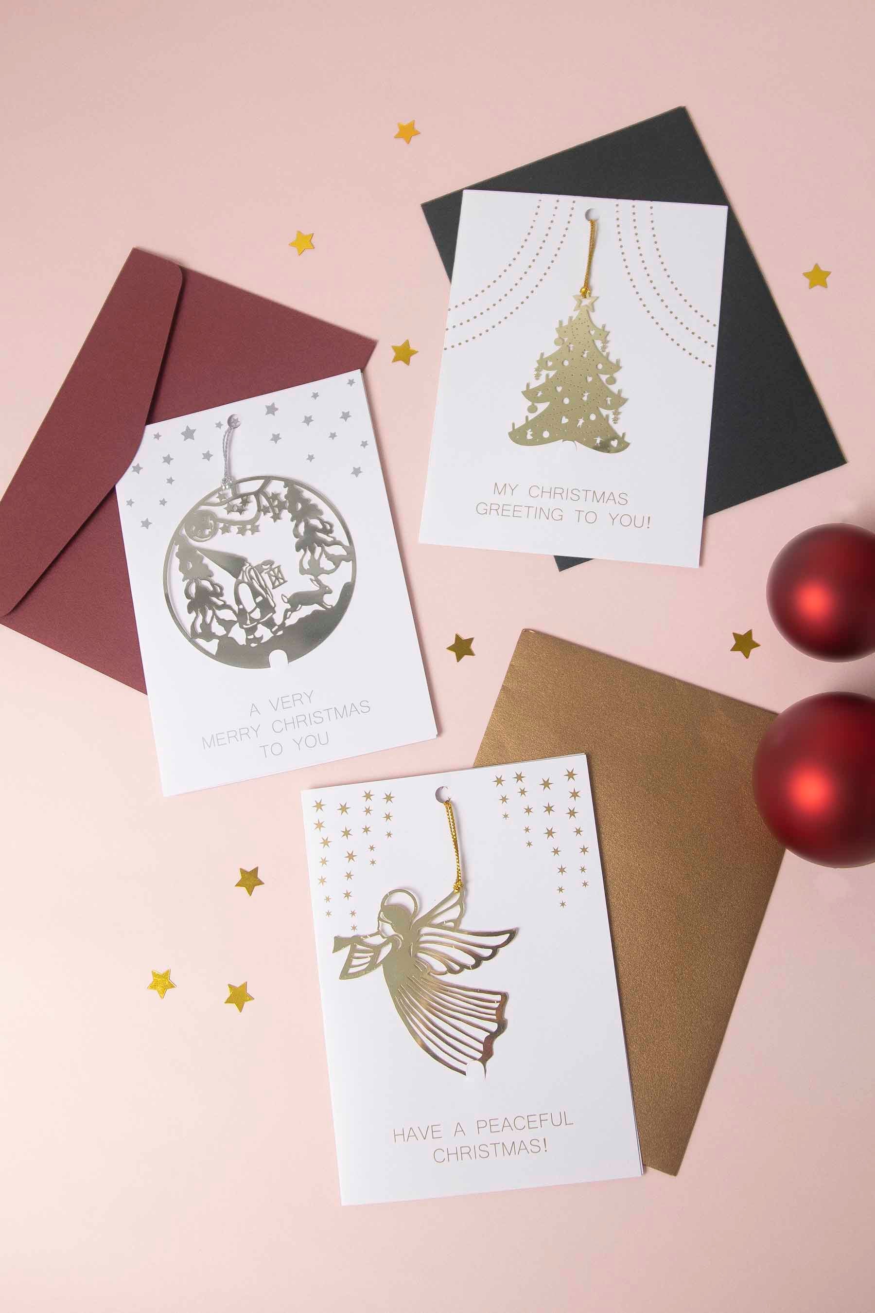 Christmas Greeting Card, Flying Angel (8608487866655)