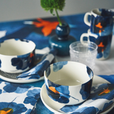 Marimekko Valssi Serviette 20-Pack, Large Blue