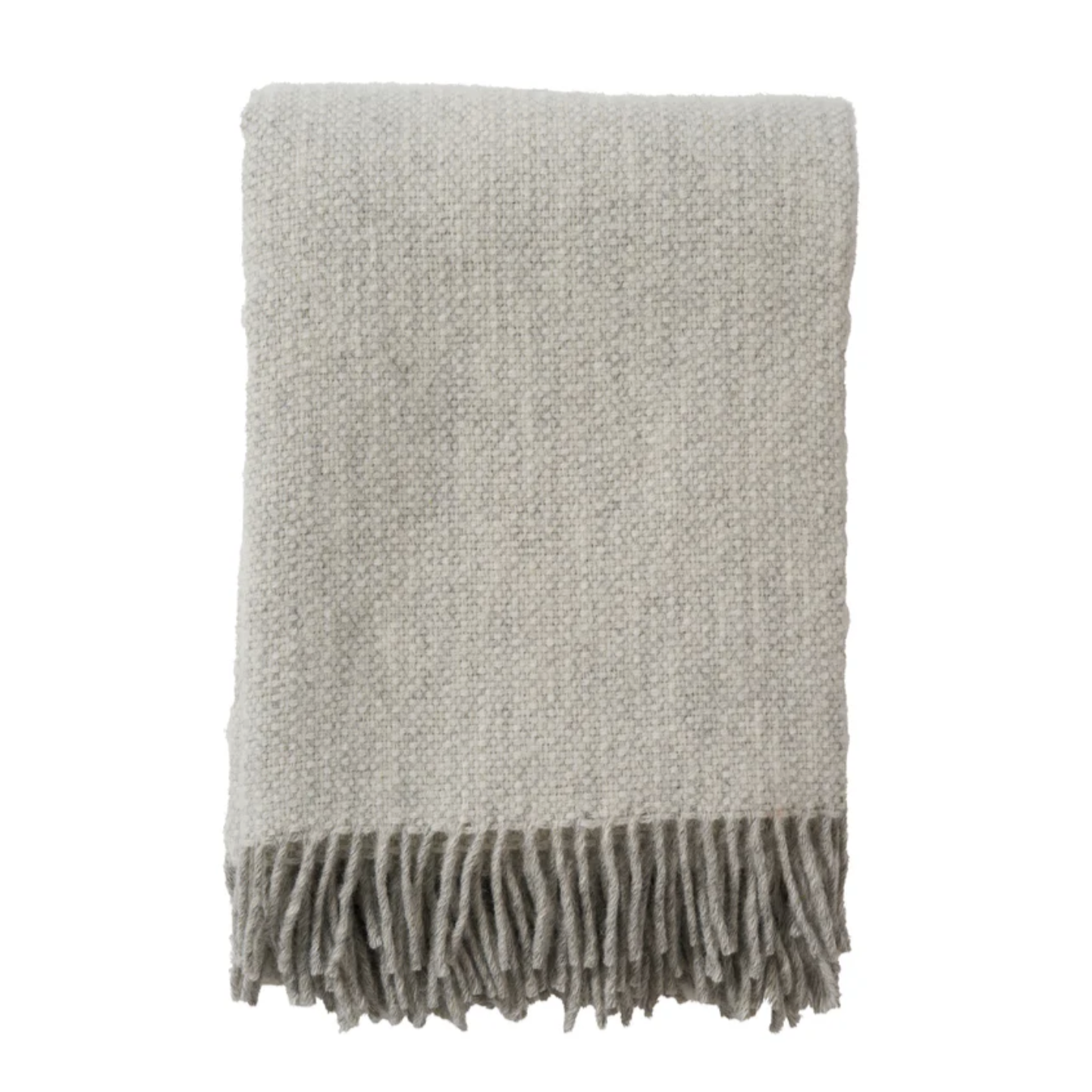 Klippan Vide 100% Swedish Wool Throw, Cream (10245830410527)