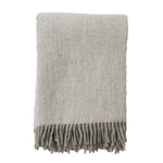 Klippan Vide 100% Swedish Wool Throw, Cream (10245830410527)
