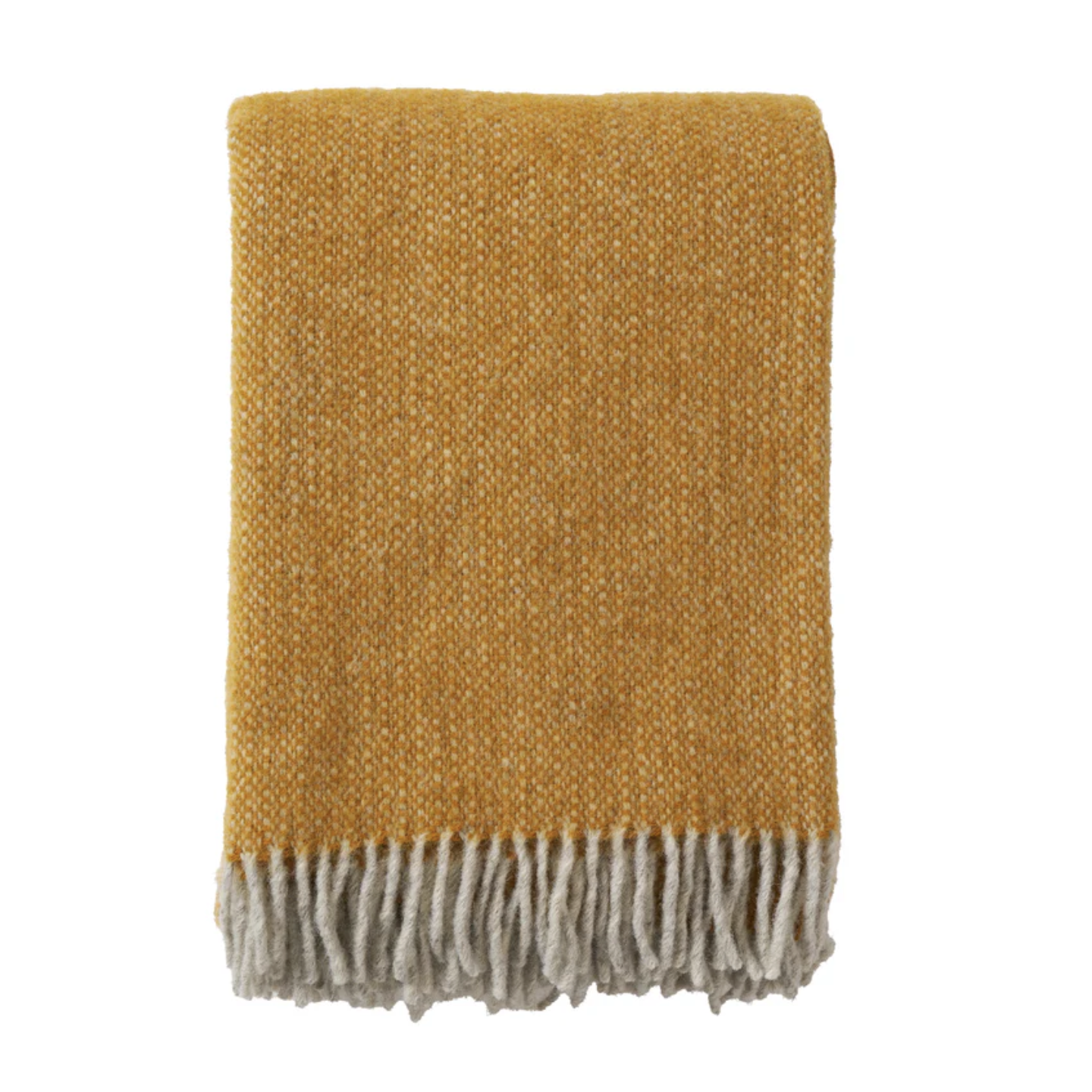 Klippan Vide 100% Swedish Wool Throw, Golden (10245833785631)
