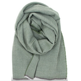 Viiru Merino Wool Scarf, Green