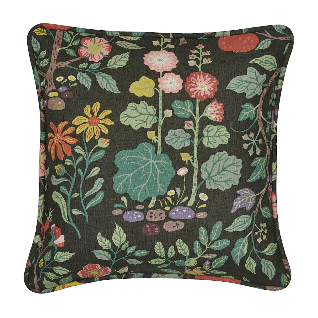 Ikea Vildpersilja Cushion Cover, Multi Dark (10152990179615)
