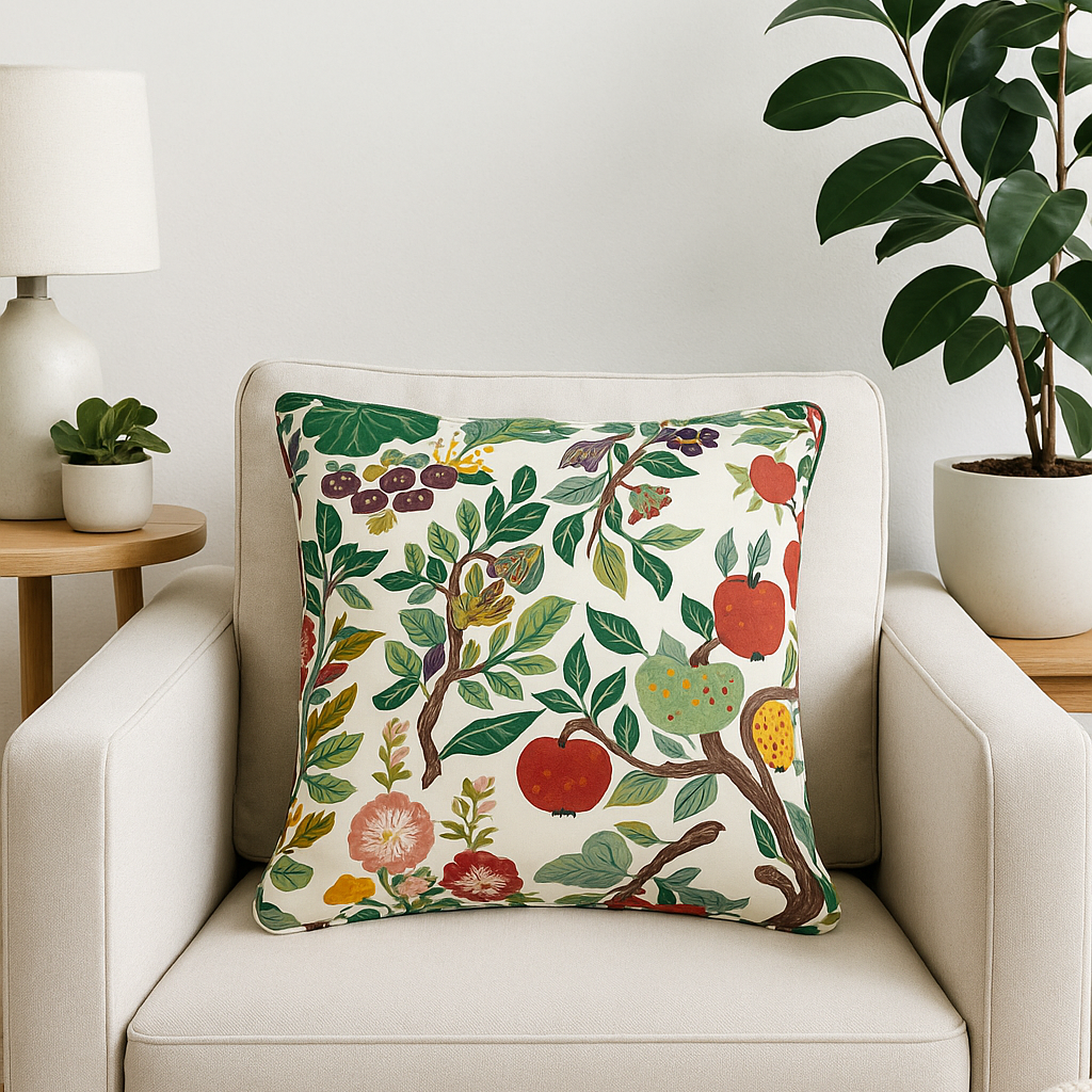 Ikea Vildpersilja Cushion Cover, Multi Light (10152990310687)
