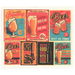 100% Biodegradable Dishcloth, Vintage Beer (8769681948959)