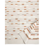 Surprise Yllatys 100% Wool Blanket, Beige Rose-Cinnamon