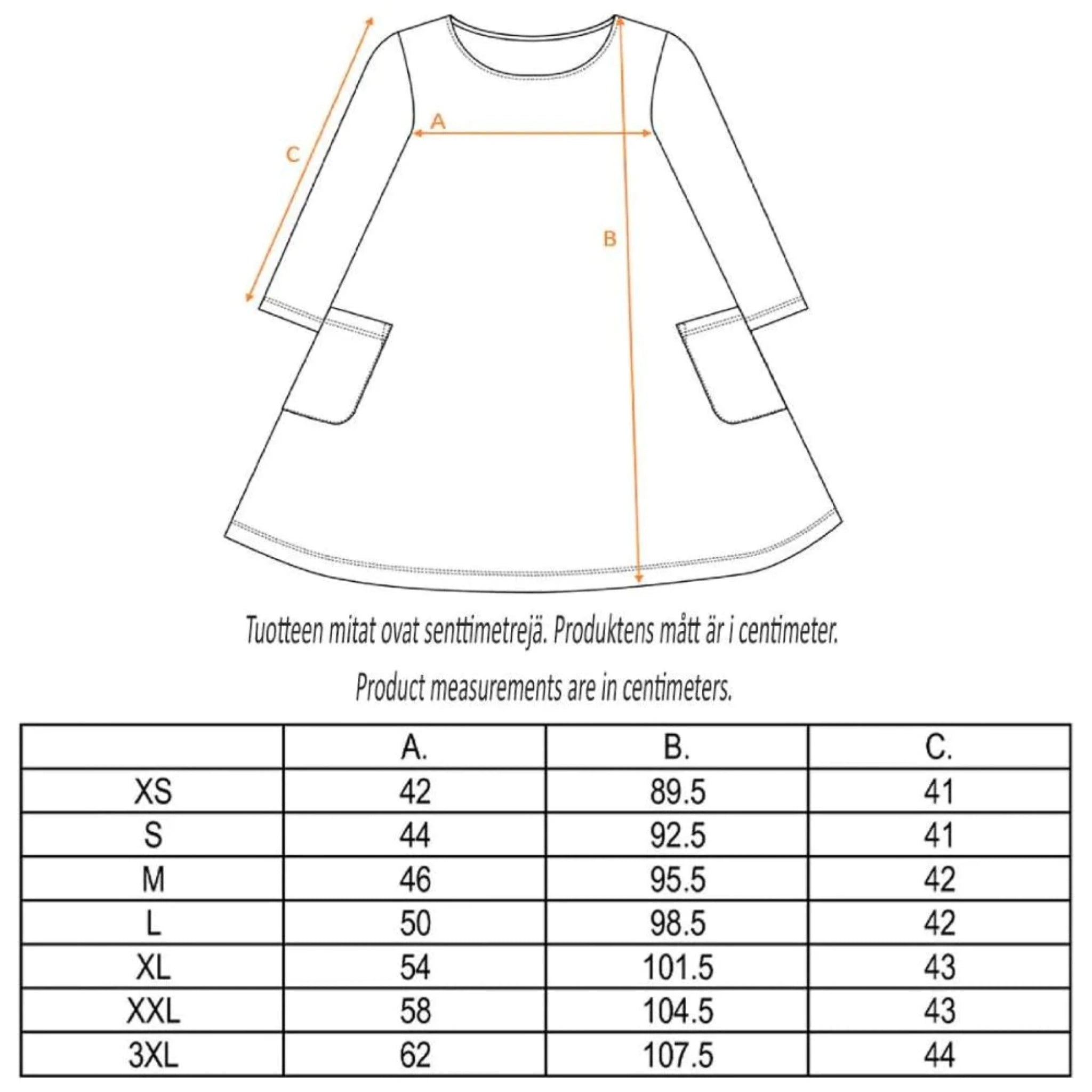 Moomin Women's Tunic, Vilijaana, Dark Blue (8908872417567)