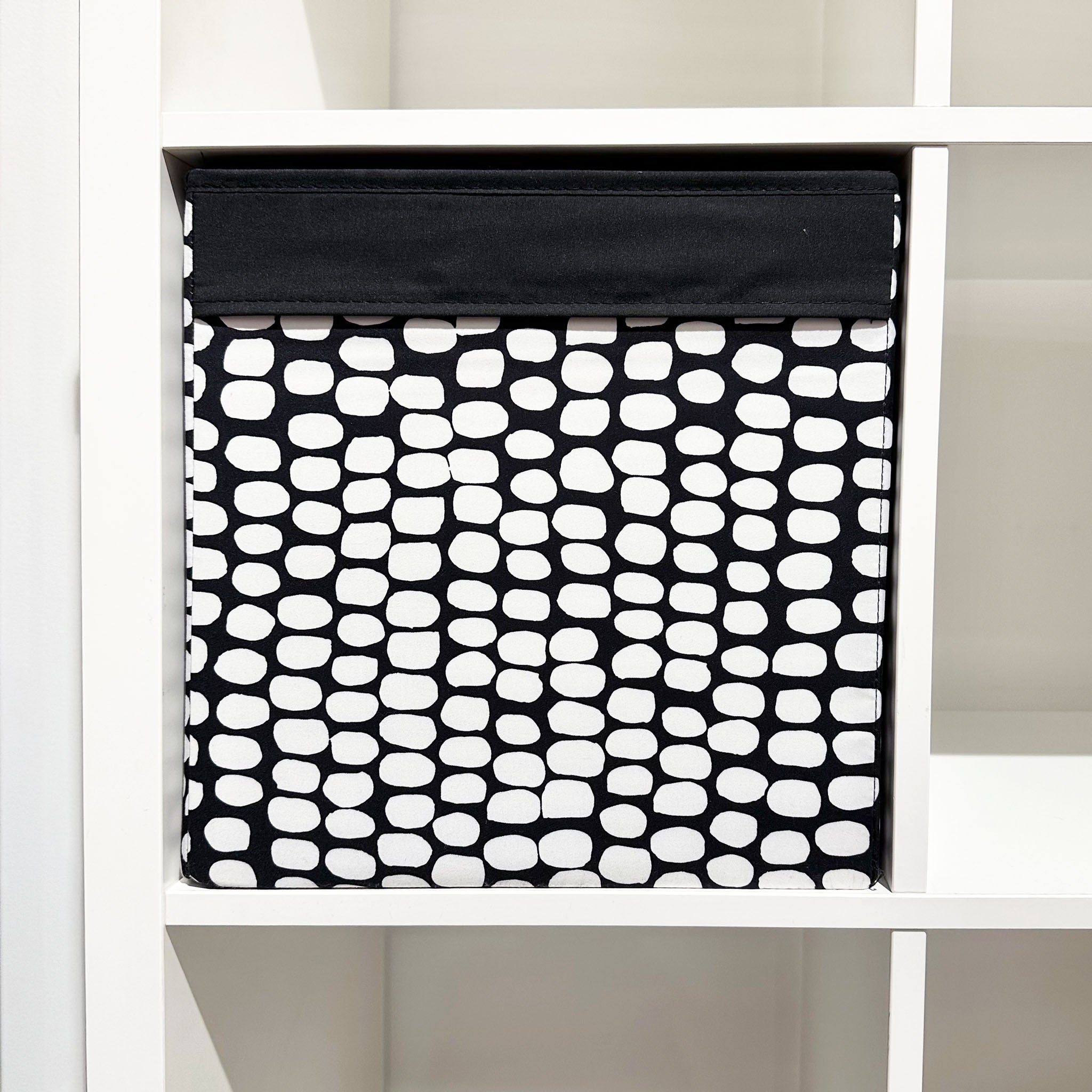 Ikea Drona Fabric Insert, Black/White (4660249657409)