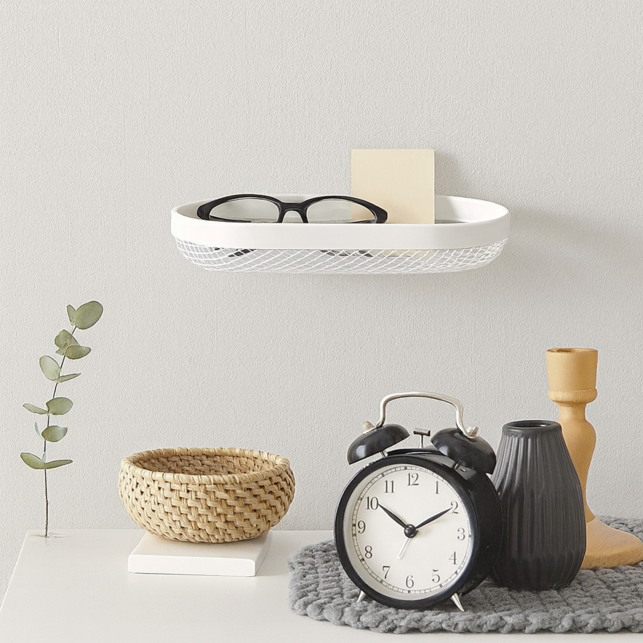 Ikea Dronjons Metal Wall Shelf (6790546554945)