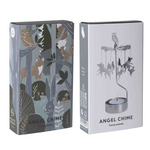Forest Animals Tea Light Carousel Chime, Silver (9422256013599)