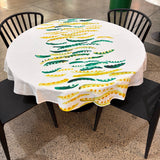 Re-Love Nabbfisk Round Tablecloth, 140cm