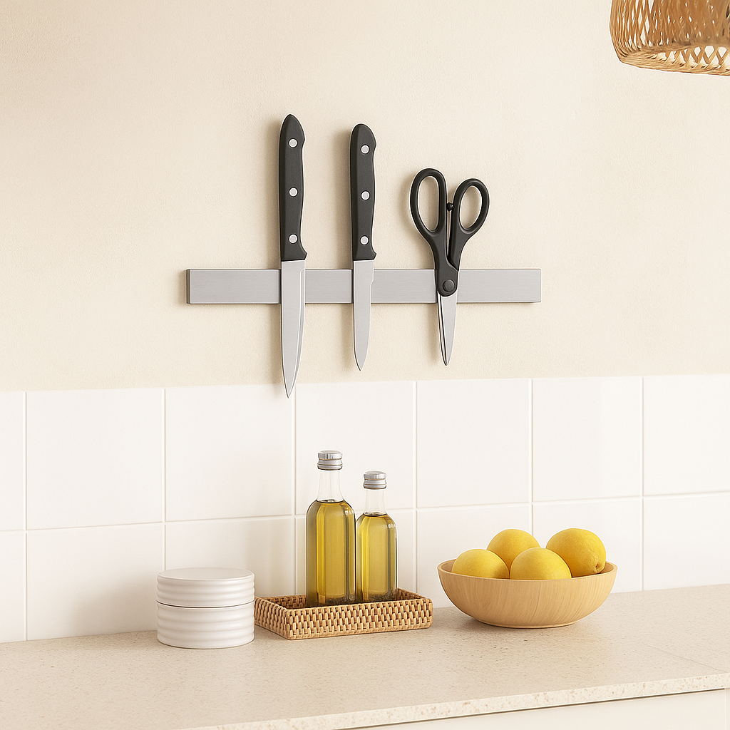 Ikea Kungsfors Stainless Steel Magnetic Rail, 56cm (1995274616897)