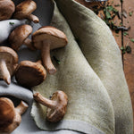 Duo Washed Linen Tea Towel, 48x70cm (6642334892097)