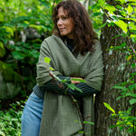 Koli Soft Merino Scarf 60x220cm, Beige-Olive (9188080746783)